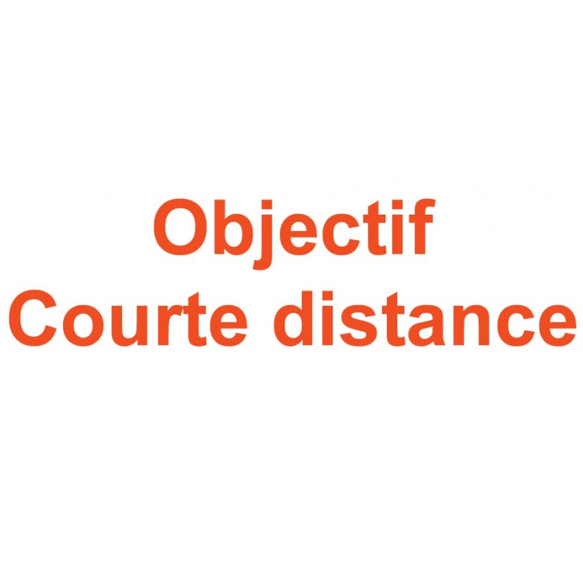 Objectif à courte distance